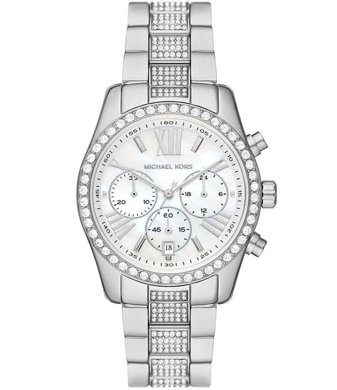 michael kors watch with chain bracelet|Michael Kors lexington lux.